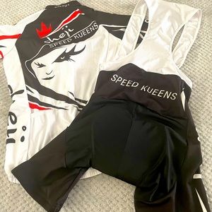 Cycle bib and jersey set